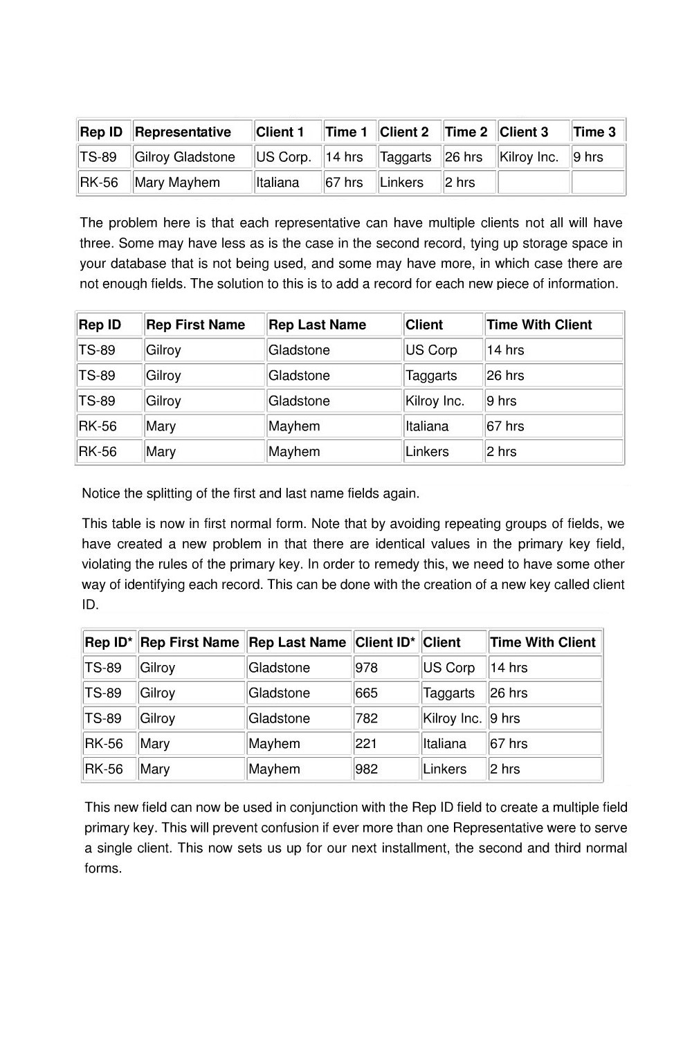 database | Viva Clipper